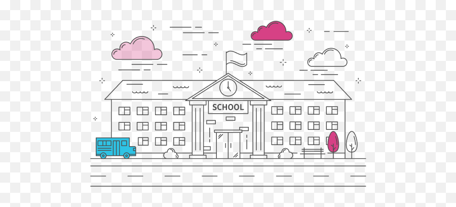 The Ssat Secondary School Admission Test - Drawing Picture Of Easy School Building Emoji,Test Png