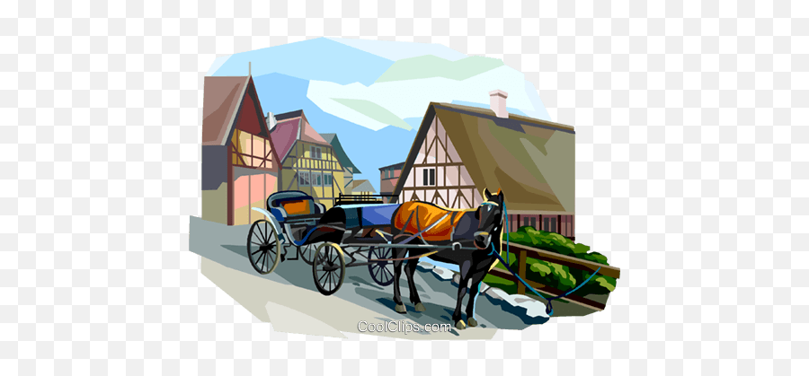 Horse Drawn Carriage Denmark Royalty Emoji,Horse And Carriage Clipart