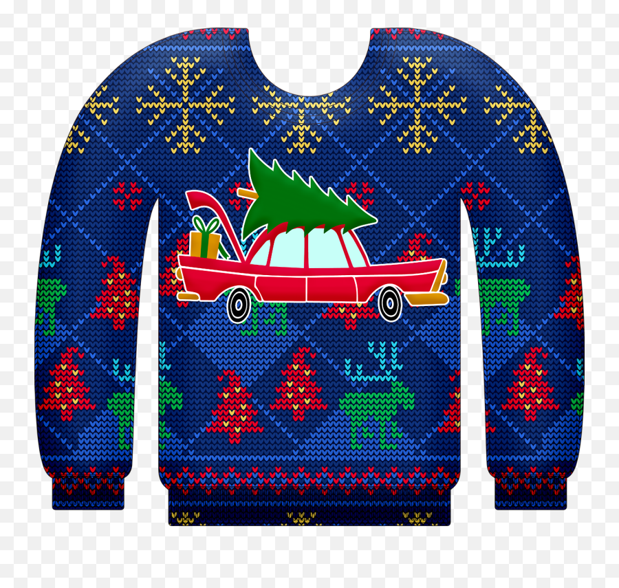 Funniest Ugly Christmas Sweater Ideas - Blue Ugly Sweater Clipart Emoji,Christmas Sweater Clipart