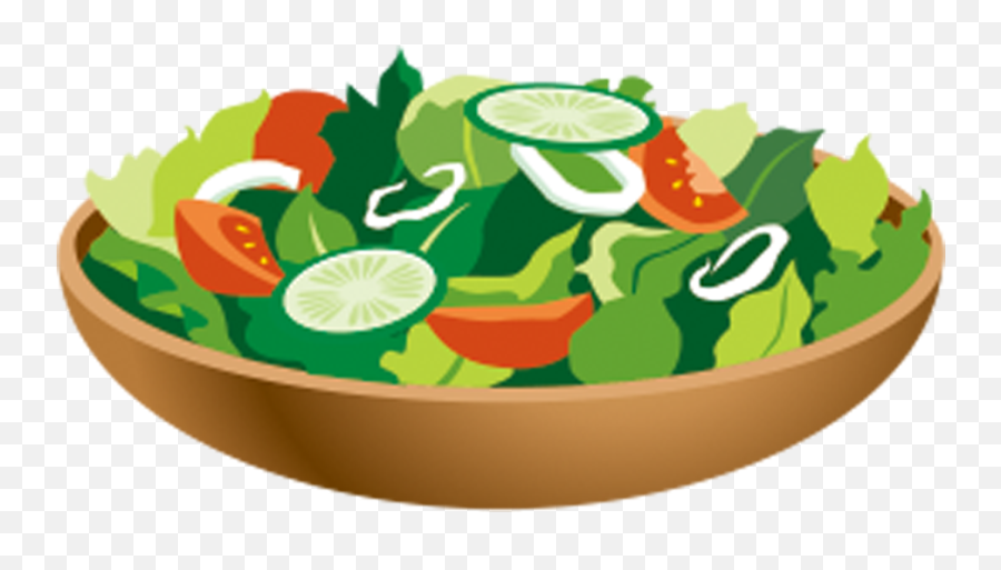 Clipart Vegetables Salad Vegetable - Transparent Background Salad Clip Art Emoji,Salad Clipart