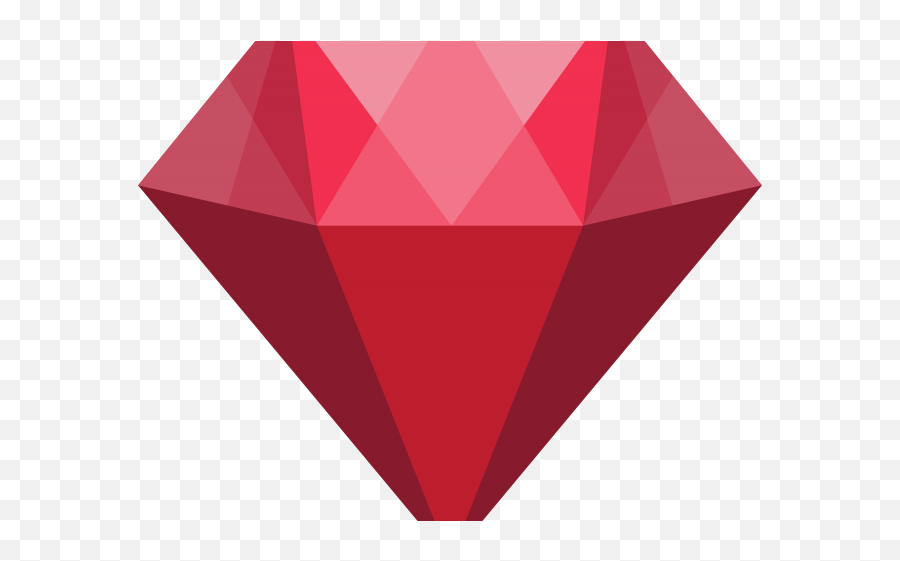 Download Hd Crystals Clipart Red - Crystal Transparent Png Solid Emoji,Crystal Png