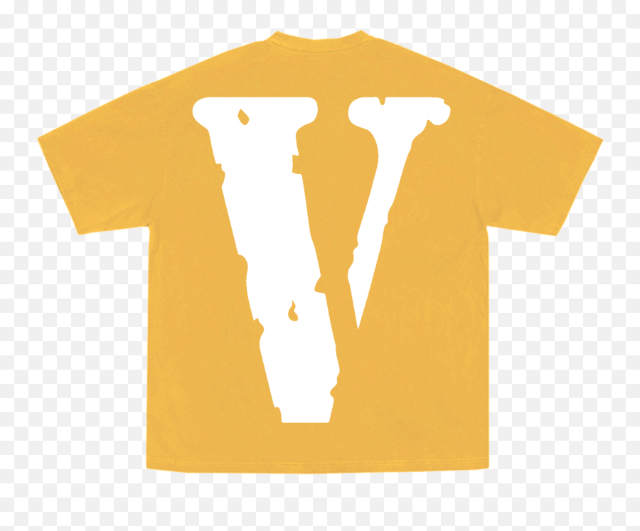 Youngboy Nba X Vlone Peace Hardly Tee In Yellow Digital Album - Vlone X Asap Rocky Smile Emoji,Vlone Logo