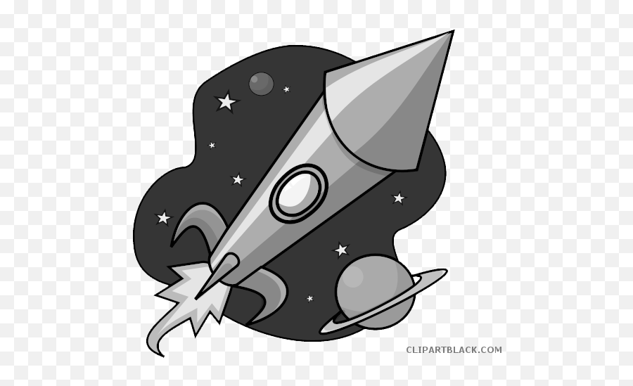 Download Hd Rocket Ship Clipartblack Com Free Black White Emoji,Ship Clipart Black And White