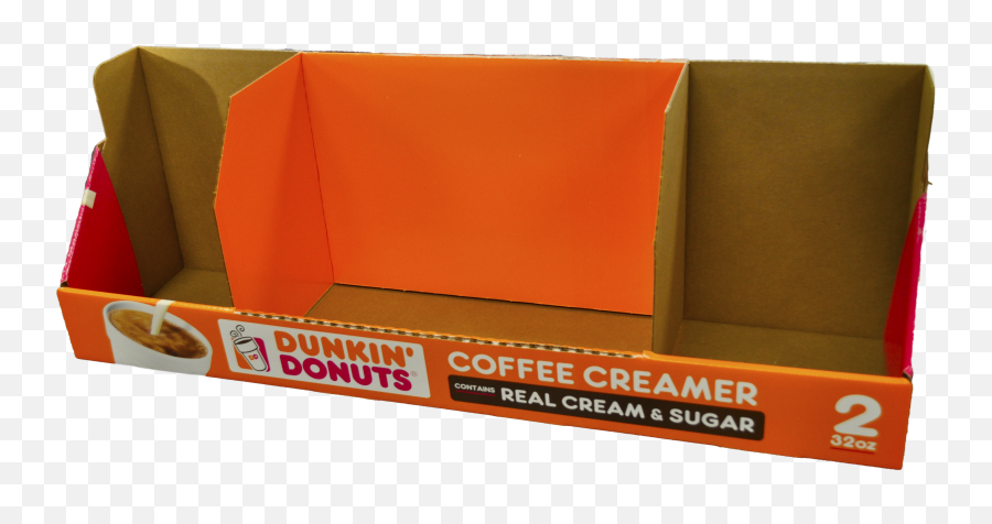Dunkin Donuts Creamer Tray - Dunkin Donuts Full Size Png Emoji,Dunkin Donuts Logo Png