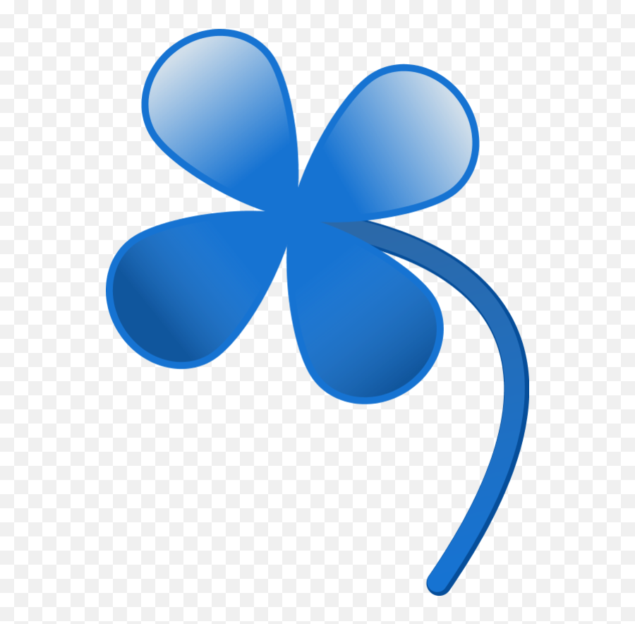 Download Hd Four Leaf Clover Clipart - Girly Emoji,4 Leaf Clover Clipart