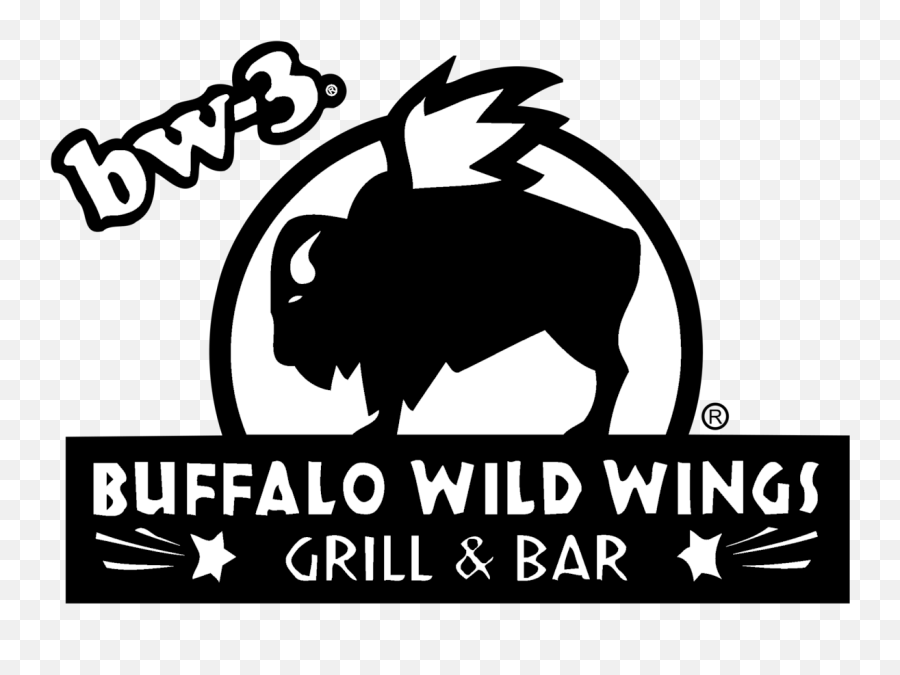Buffalo Wild Wings Logo Black And White - Asian Zing Buffalo Wild Wings Recipe Emoji,Wings Logo