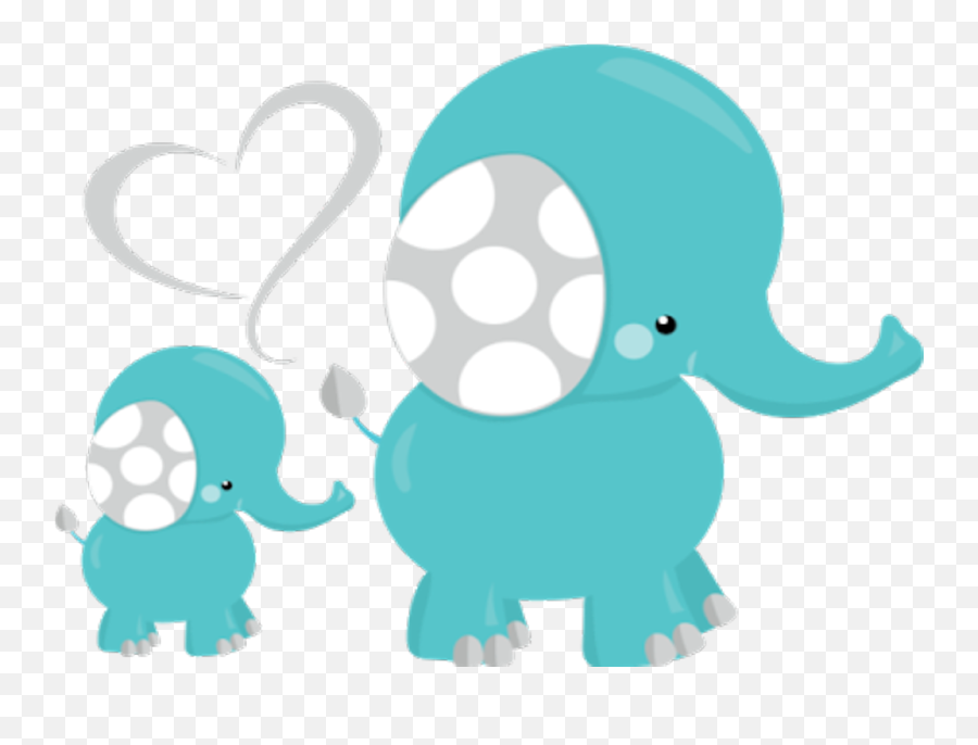 Baby Elephant Baby Shower Png Clipart - Baby Elephant Wedding Clipart Emoji,Baby Elephant Clipart