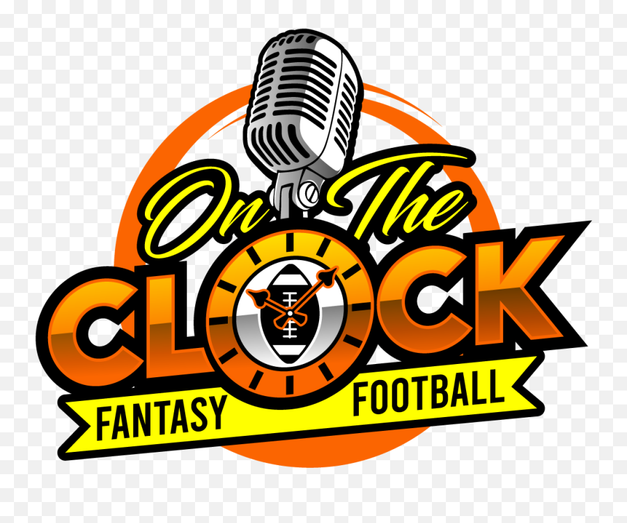 On The Clock Fantasy Football Logo Design - 48hourslogo Emoji,Football Logo Maker