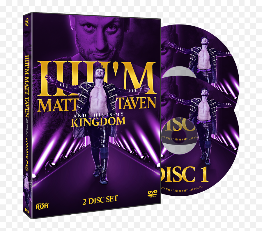 Iiiiiu0027m Matt Taven And This Is My Kingdom - Two Disc Set Emoji,Will Ospreay Logo