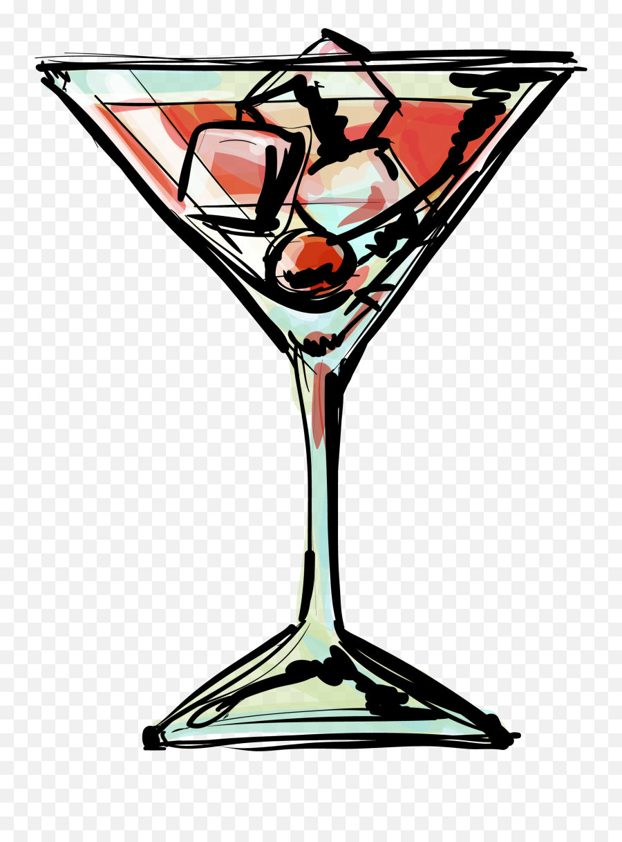 Free Martini Clipart Png Download Free Clip Art Free Clip - Cocktail Clip Art Png Emoji,Martini Glass Clipart