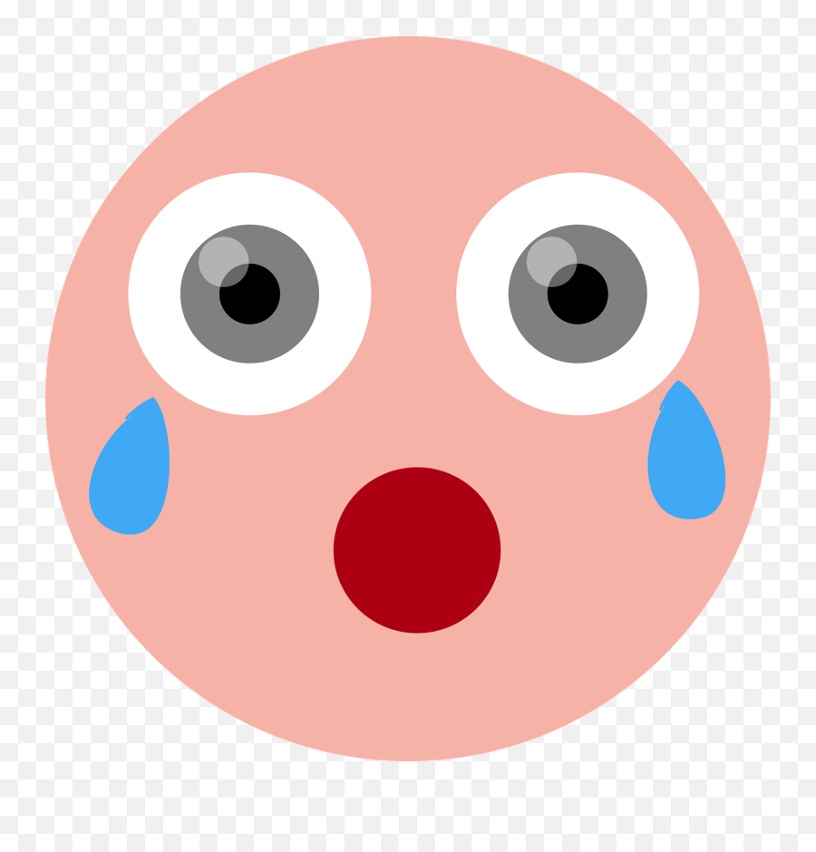 Crying Shocked Emoticon - Whitechapel Station Emoji,Crying Emoji Png