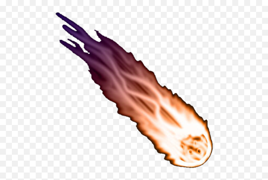 Fireball - Transparent Background Comet Clip Art Emoji,Meteor Transparent