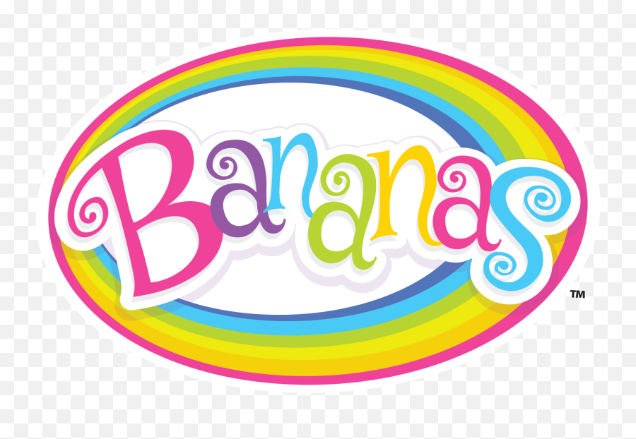 Bananas - Tropical Hugger Crushies In Blind Bag Pdq 30 Pcs Dot Emoji,Banana Logo