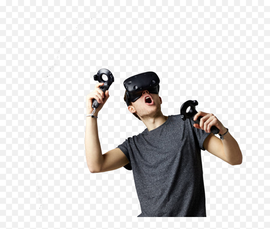 Virtual Reality Vr Escapes Things To Do Family Fun - Person Playing Vr Game Emoji,Vr Png