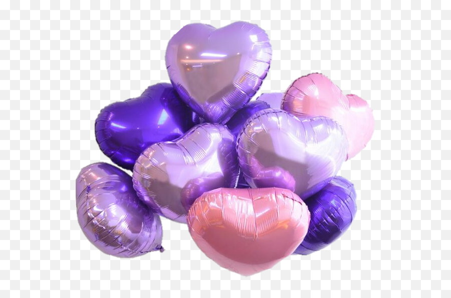 Balloons Png Purple Sticker - Transparent Purple Balloons Png Emoji,Pink Balloons Png