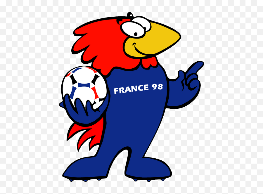 1998 Fifa World Cup - 1998 World Cup Mascot Emoji,World Cup Logo
