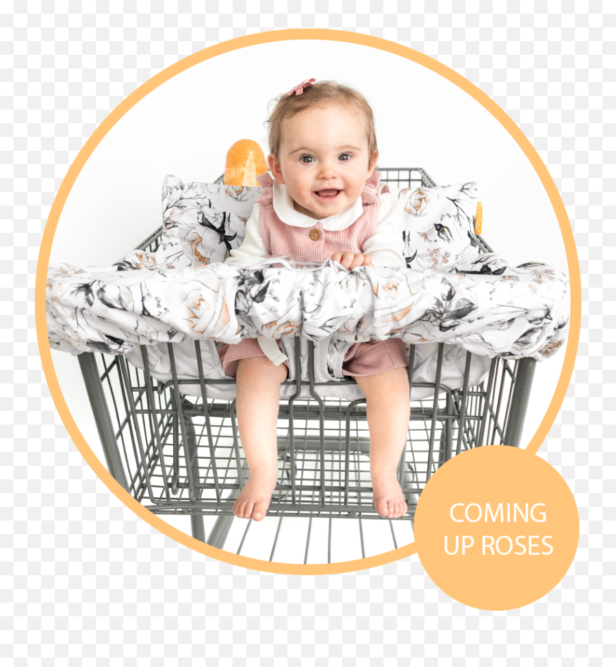 Shopping Cart Cover - Cart Handle Cover Binxy Baby Happy Emoji,Baby Transparent