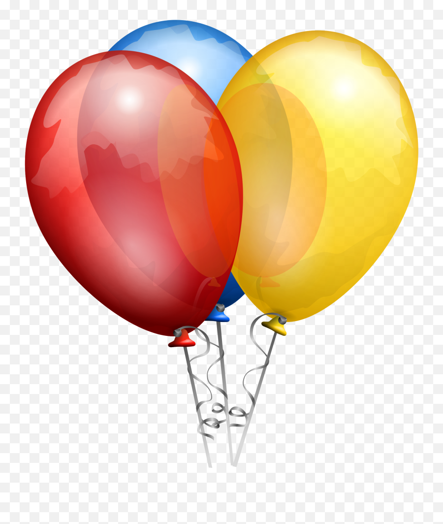 Balloons Transparent Image Hq Png Image - Balloon Red Blue Yellow Emoji,Gold Balloons Png
