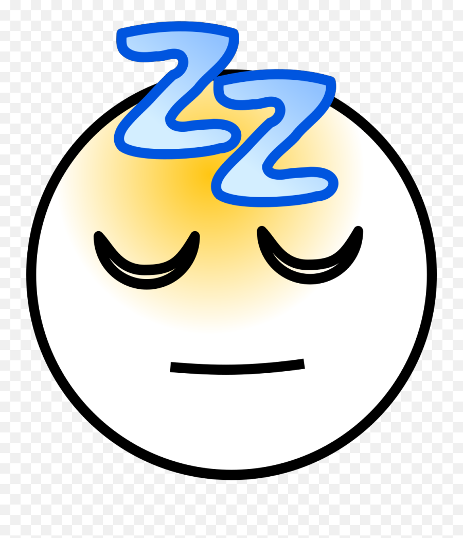 Sleepy Smiley Face Clipart - Full Size Clipart 5217688 Icon Emoji,Face Clipart