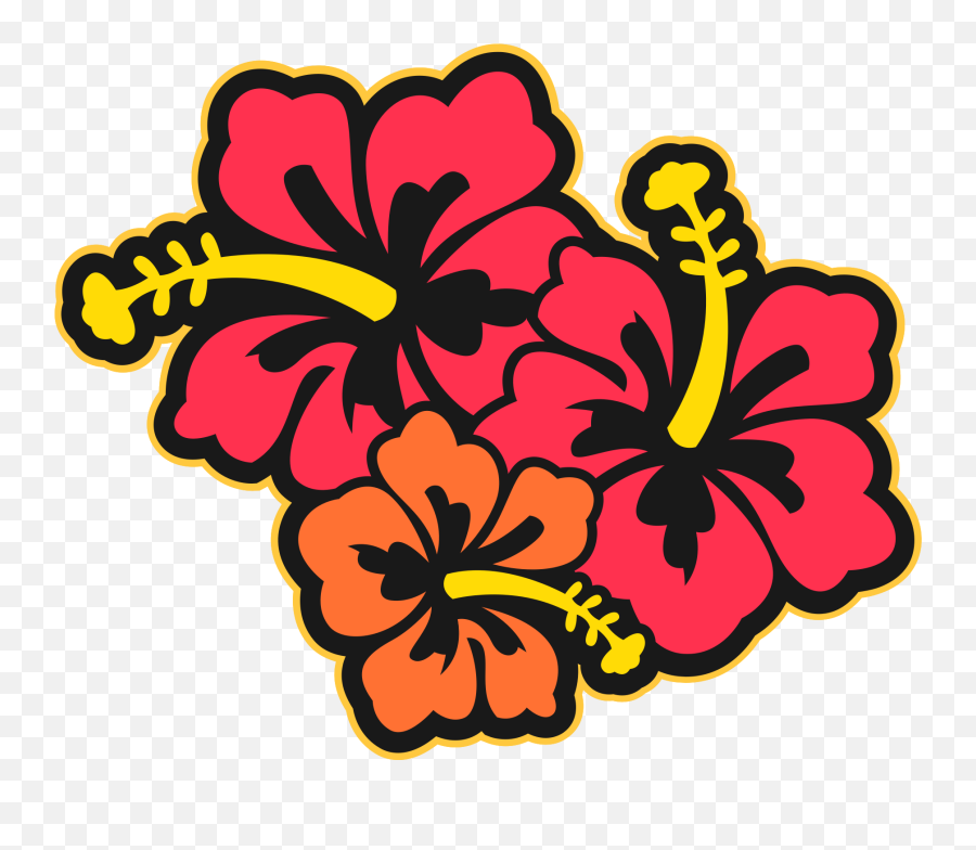 Free Hawaii Flower Png With Transparent Background - Transparent Hawaiian Flower Png Emoji,Flowers Png