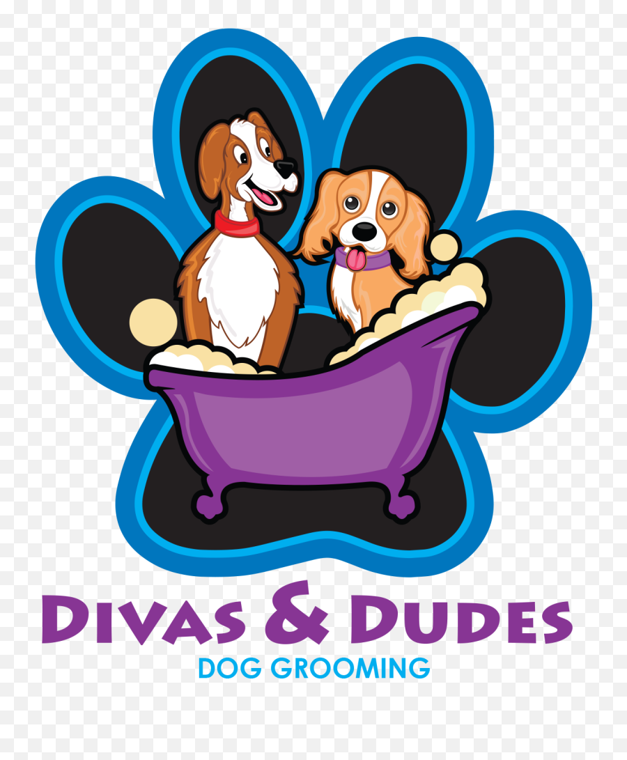 Divas Dudes Dog Grooming Clipart Emoji,Dog Grooming Clipart