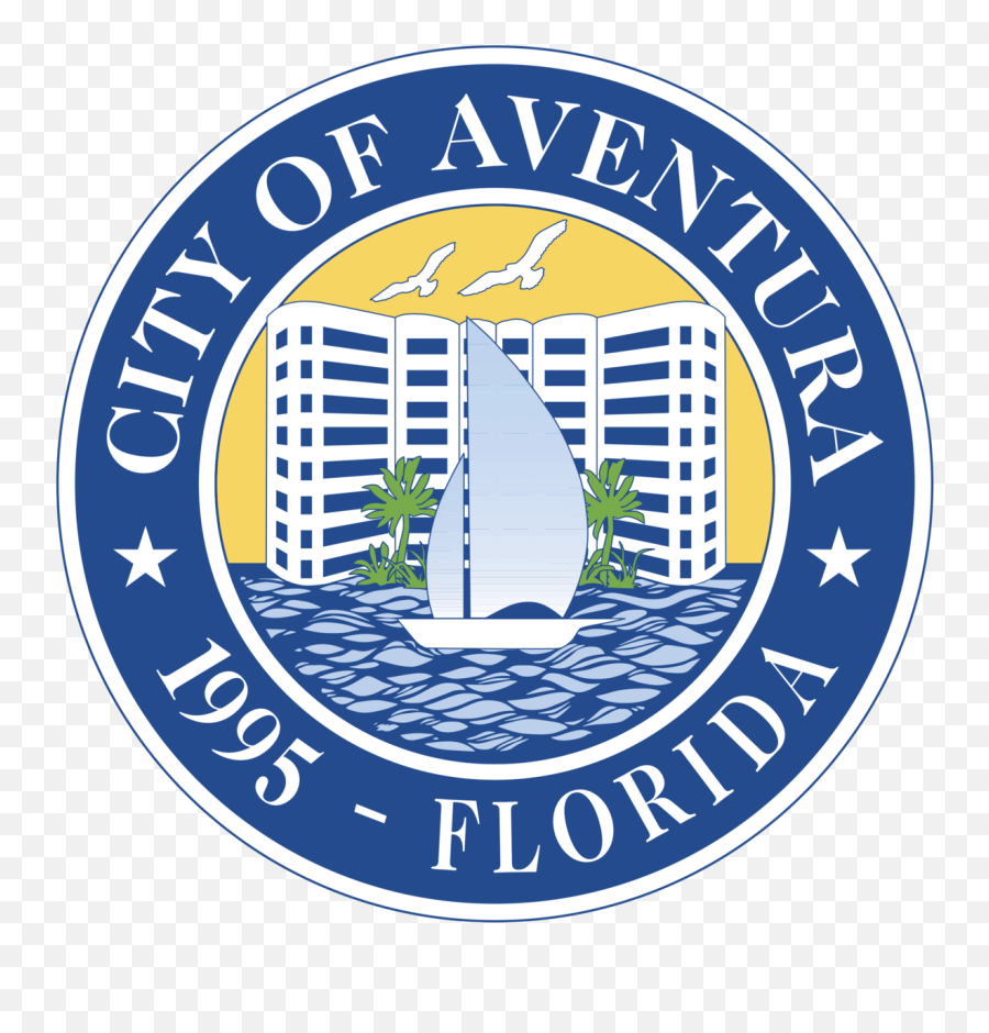 City Of Aventura Florida Logo Png - City Of Aventura Emoji,Florida Logo