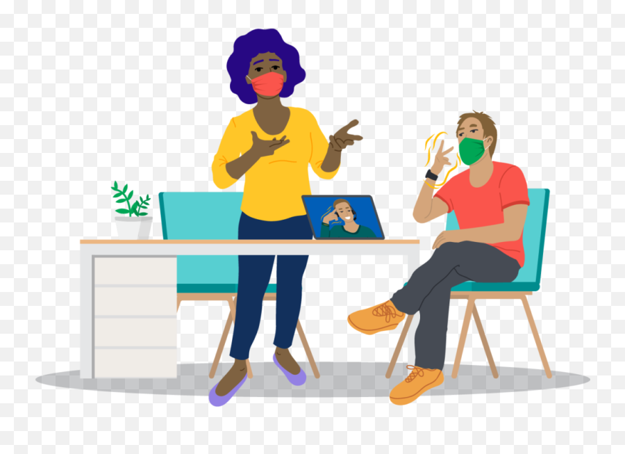 Vri - Convo Communications Emoji,People Sitting At Table Png
