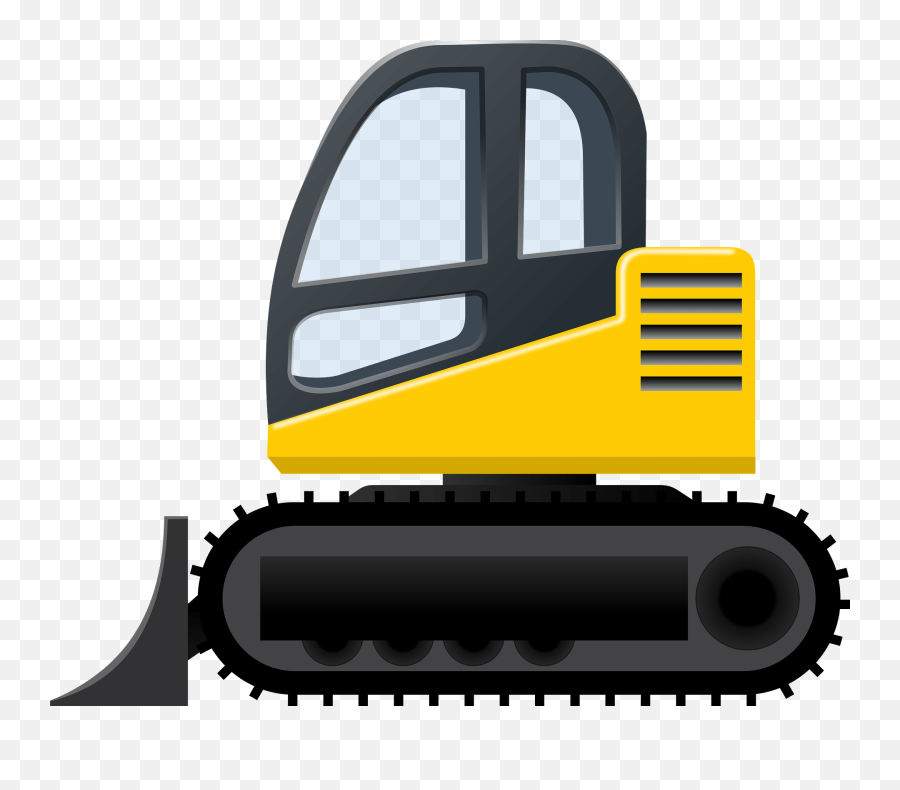 Bulldozer Clipart Free Download Transparent Png Creazilla - Excavator Blippi Clipart Emoji,Bulldozer Clipart