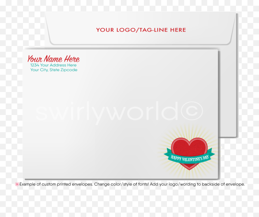In Love With Your Business Funny Happy Valentineu0027s Day Cards - Horizontal Emoji,Funny Logos