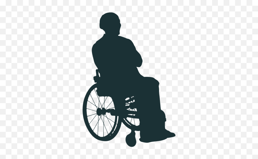 Person Disabled Silhouette Ad Paid Ad Silhouette - Silueta Persona En Silla De Ruedas Png Emoji,Person Silhouette Png