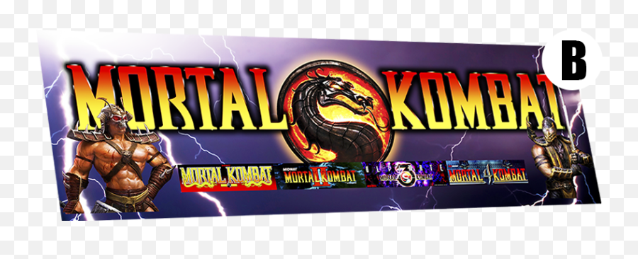 Mortal Kombat Multi Marquee - Mortal Kombat 9 Emoji,Mortal Kombat Logo