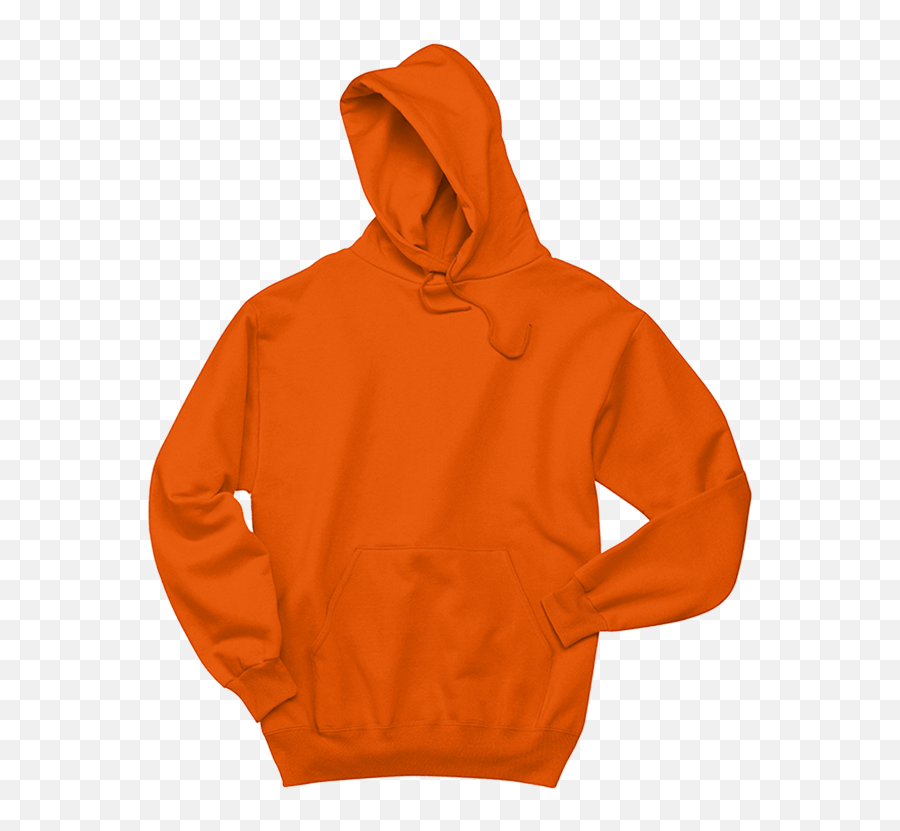 Hoodie Clipart Sweatshirt Hoodie - Blank Hoodie Burnt Orange Emoji,Hoodie Clipart