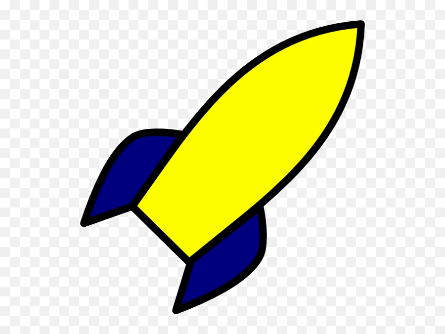 Download Rocket Ship Clipart The - Yellow Rocket Clipart Emoji,Rocket Clipart