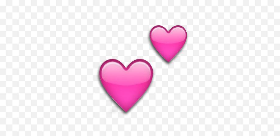 Pink Heart Emoji Png Photo - Love Heart Emoji No Background,Heart Emoji Transparent Background