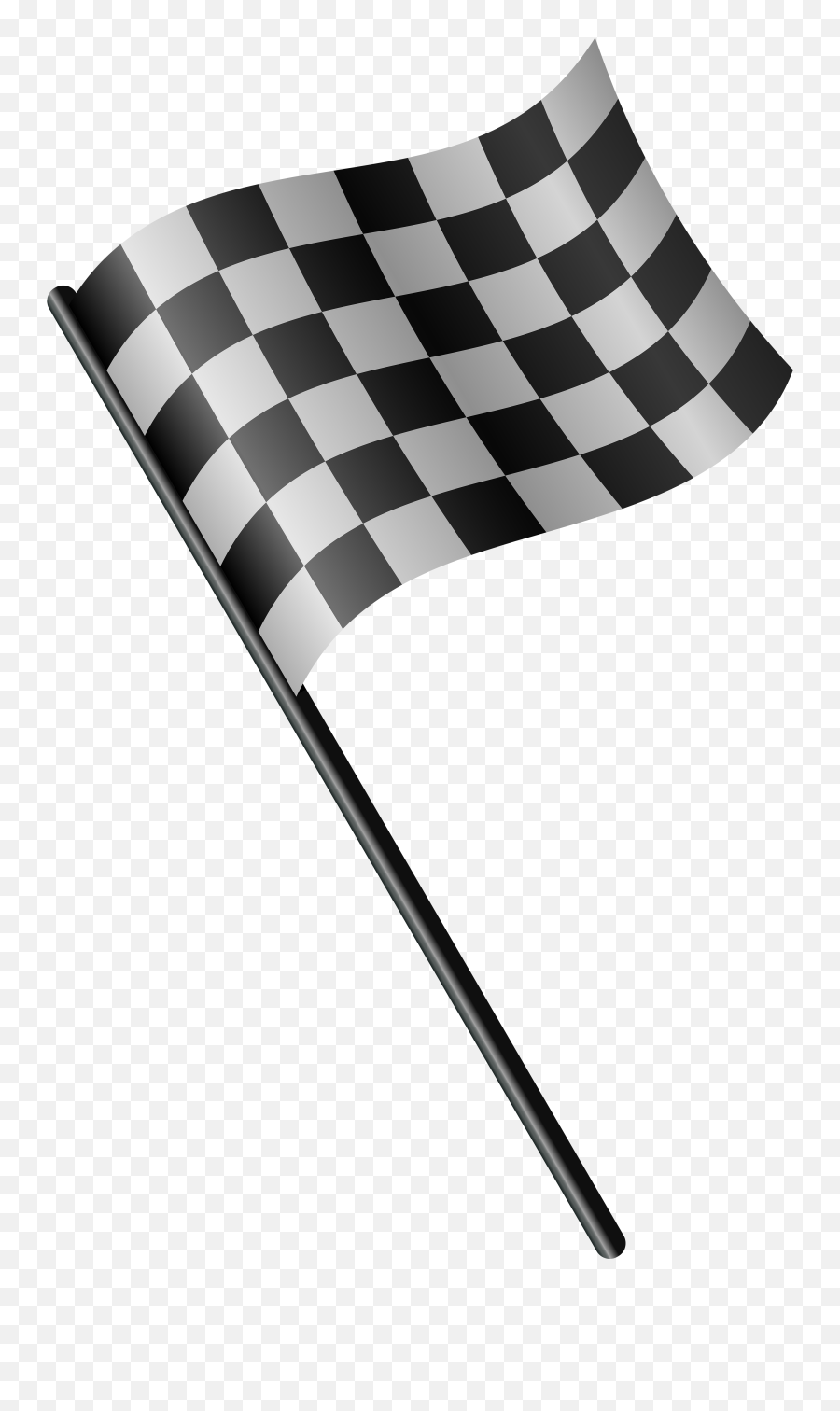 Checkered Flags Png 450663 - Single Checkered Flag Transparent Background Emoji,Race Flag Clipart