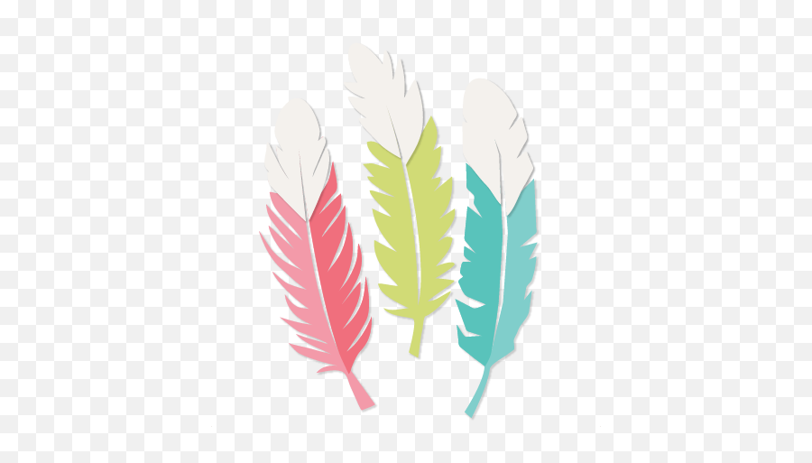 Cute Feather Clipart Transparent Png - Feather Clipart For Cricut Emoji,Feather Clipart