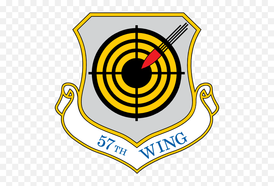 Air Force 57th Wing Sticker Emoji,Air Force Wings Logo