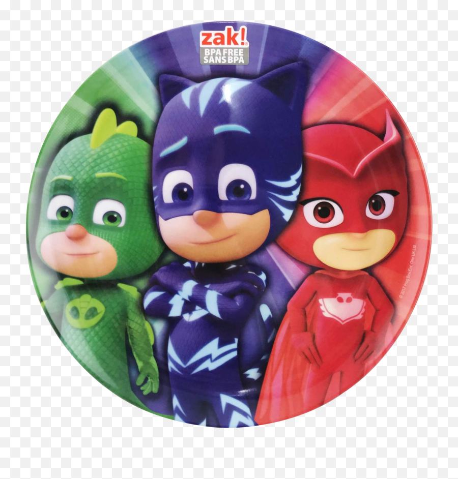Pj Masks Melamine Round Plate Emoji,Batman Mask Clipart
