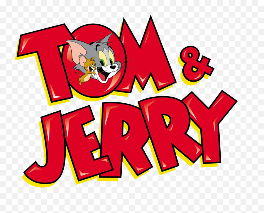 Tom And Jerry Cartoon Logo Png Image - Tom Y Jerry Logo Png Emoji,Cartoon Logo