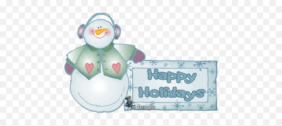 Happy Holidays Snowman Clipart Happy Holidays Cards Free Emoji,Snowman Clipart Images