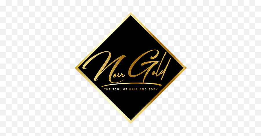 Natural Hair Skin Care - Language Emoji,Gold Logo