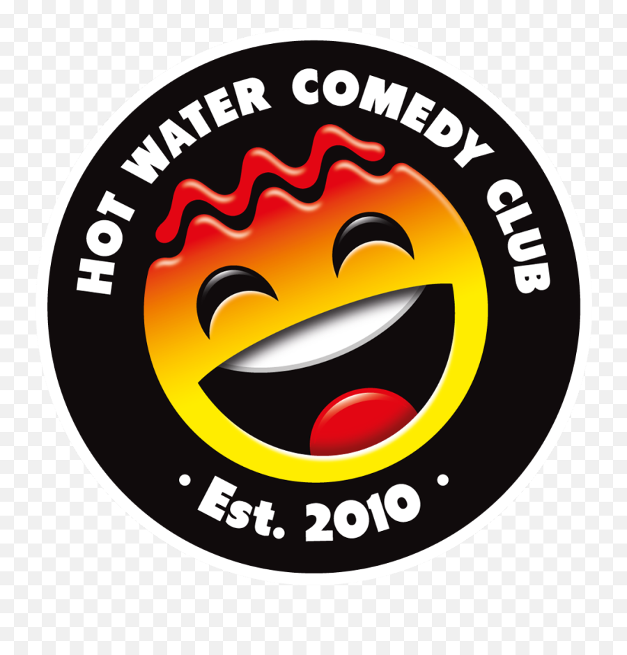 Hot Water Comedy Club Emoji,Comedian Logo