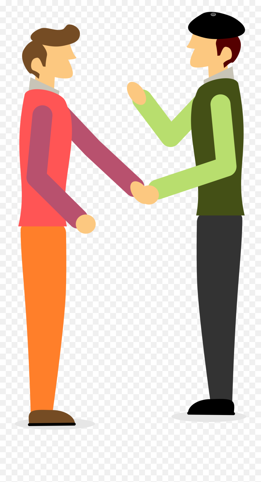 People Standing And Talking Png - Picture Freeuse Library Human Shaking Hands Clipart Emoji,People Talking Clipart