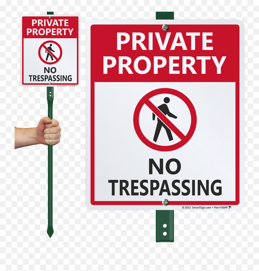No Trespassing Sign Png Image Hd Png All - No Trespassing Sign Emoji,No Sign Png