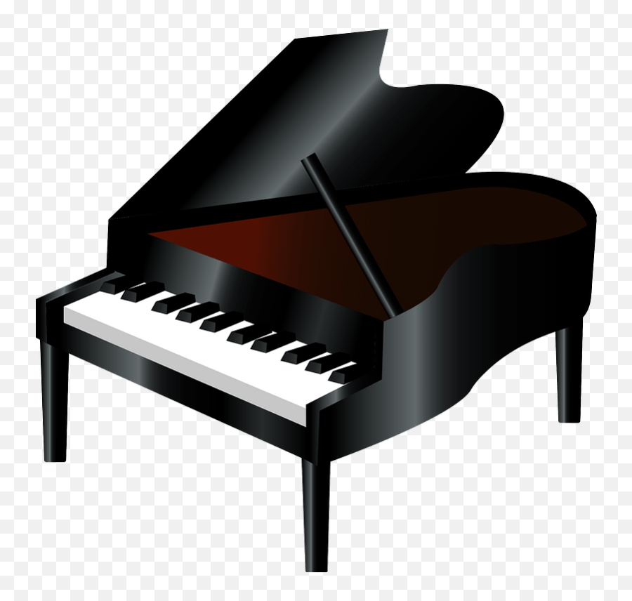 Grand Piano Clipart - Clipart Image Of Paino Emoji,Piano Clipart