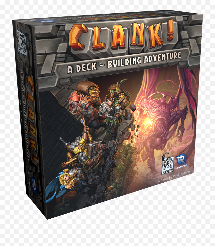 Clank U2014 Renegade Game Studios - Clank A Deck Building Adventure Emoji,Video Game Png