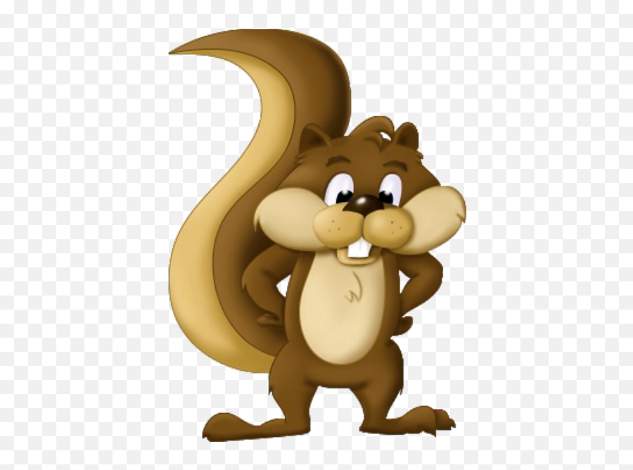 Animated Squirrel Clipart - Squirrel Clip Art Emoji,Squirrel Clipart
