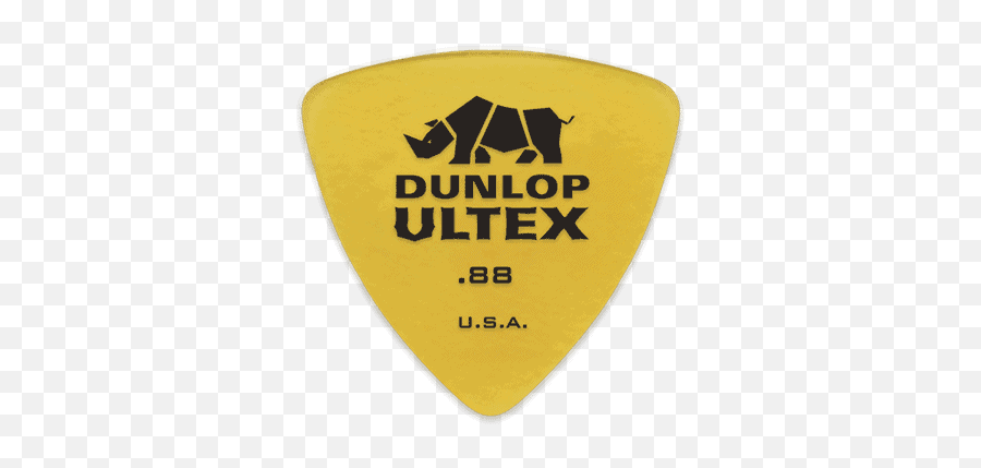 Dunlop 426r088 Ultex Triangle Guitar Pick - Médiator Guitare Emoji,Dunlop Logo