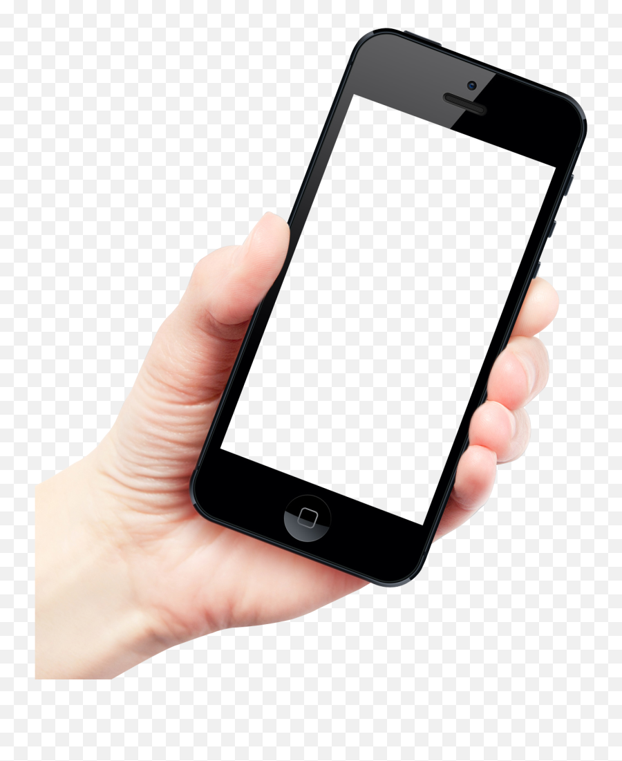 Download Hand Holding Smartphone Apple Iphone Png Image - Smartphone Png Emoji,Iphone Png