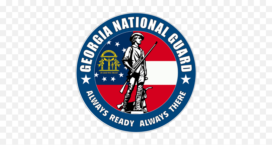 Ga National Guard - Georgia National Guard Emoji,National Guard Logo